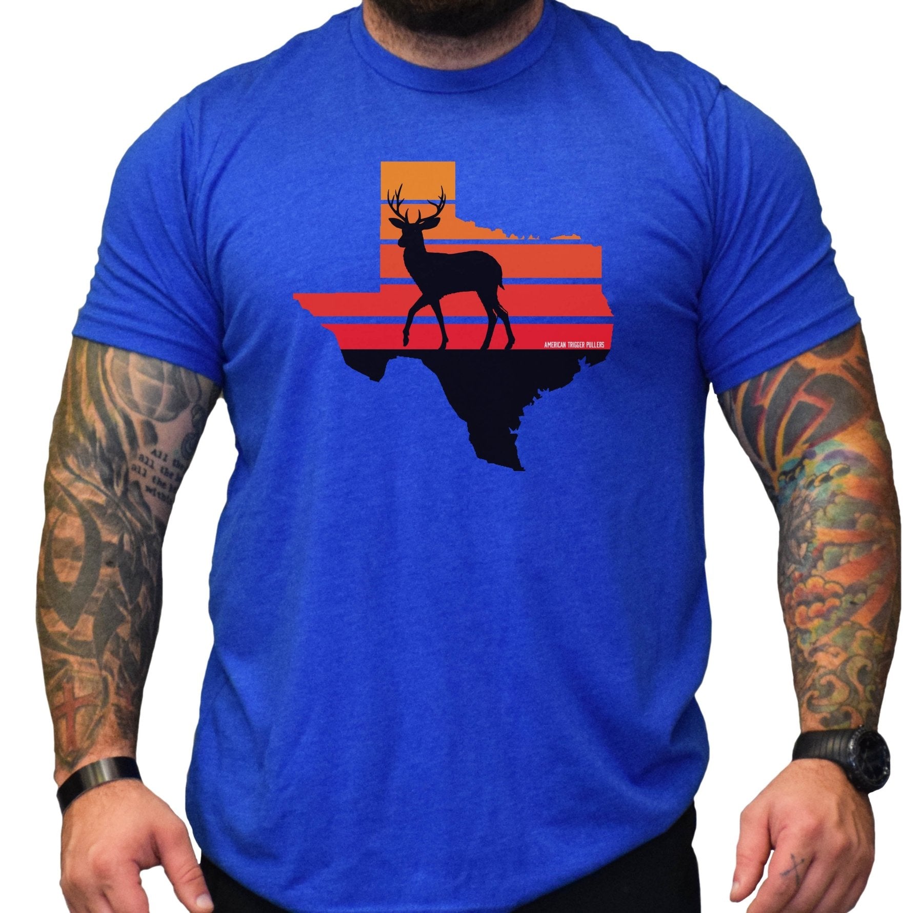 Texas Deer Sunset - Small - Shirt