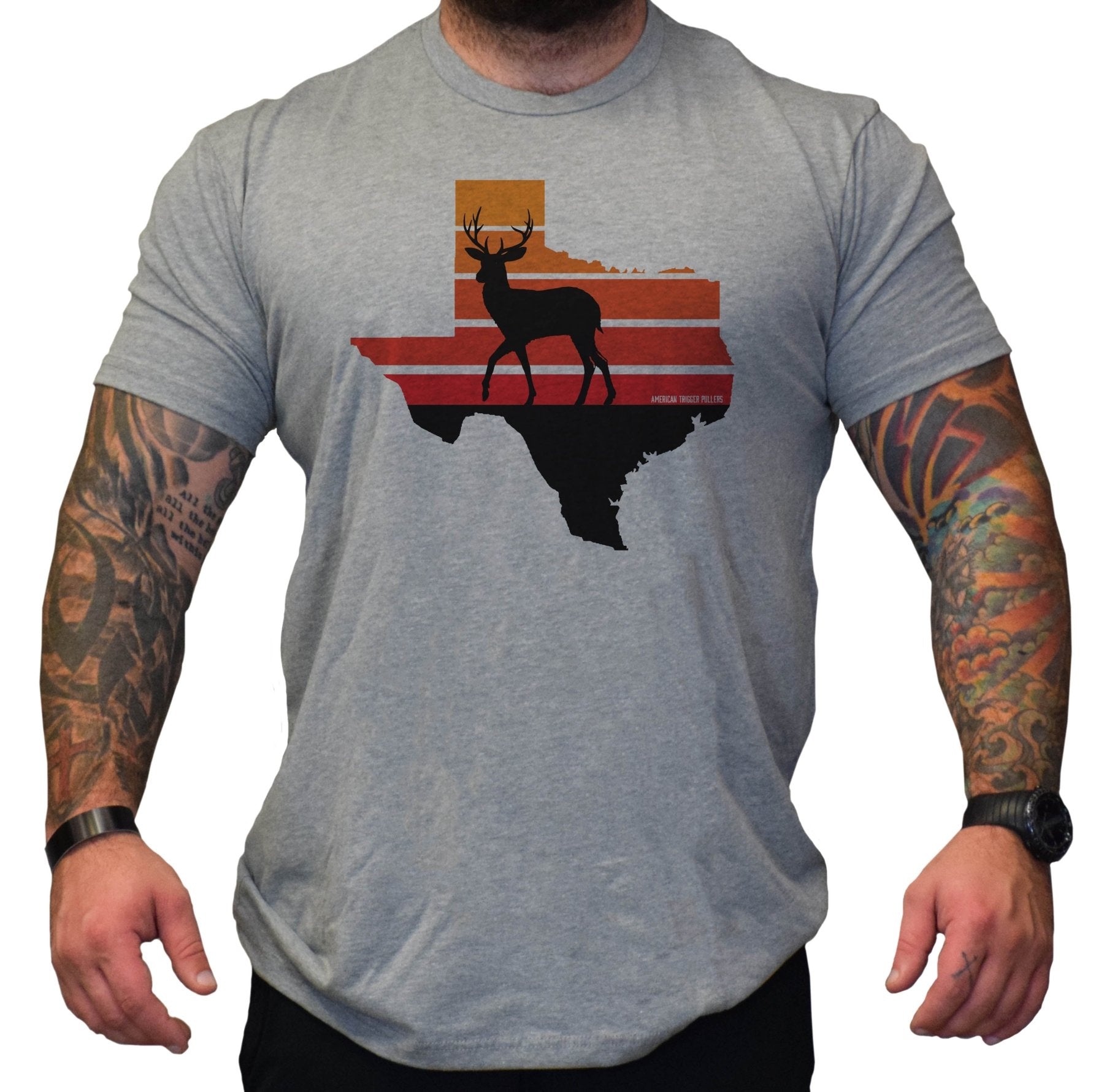 Texas Deer Sunset - Small - Shirt