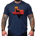 Texas Deer Sunset - Small - Shirt