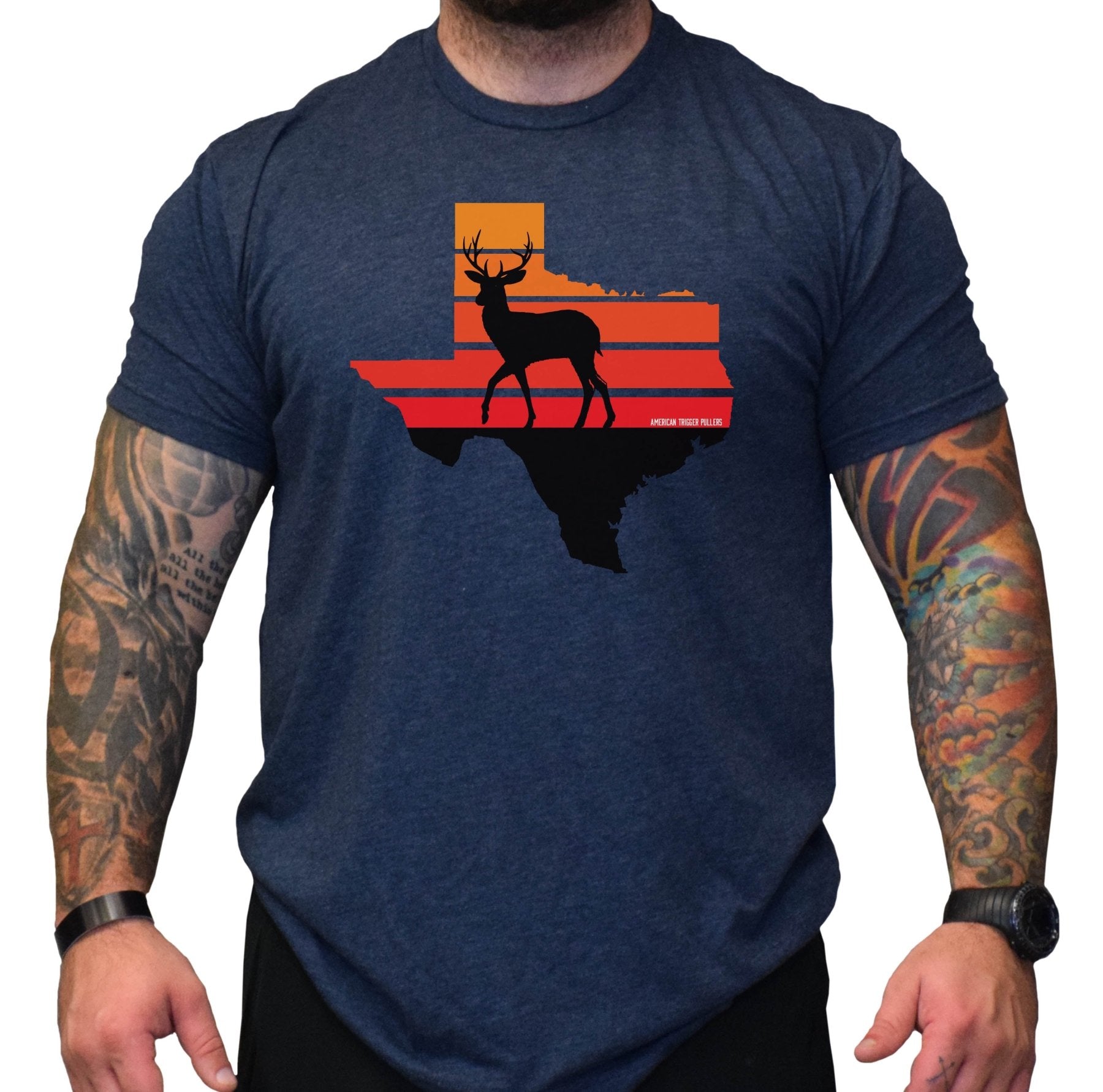 Texas Deer Sunset - Small - Shirt