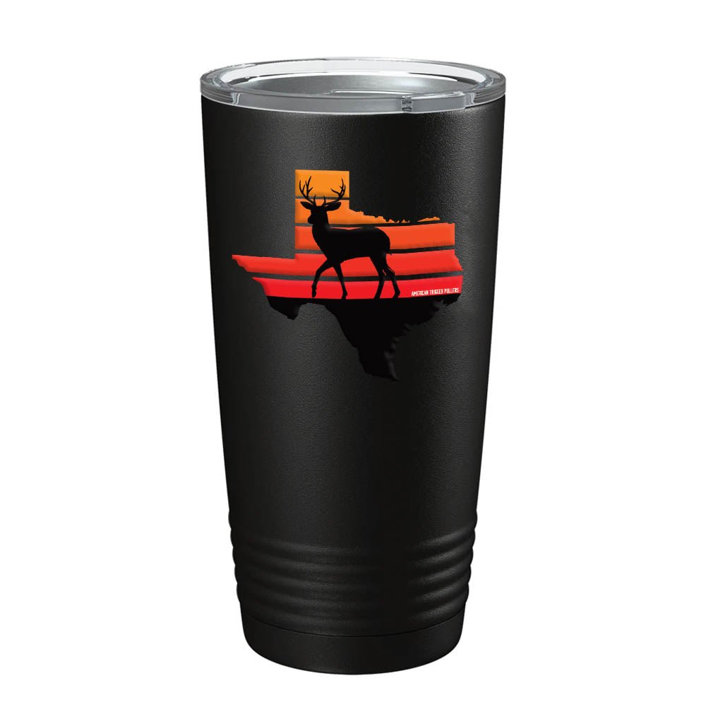 Texas Deer Sunset Tumbler - 20oz - Tumbler