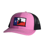 Texas Duck Hunter Snapback - Pink / Black Mesh - Headwear