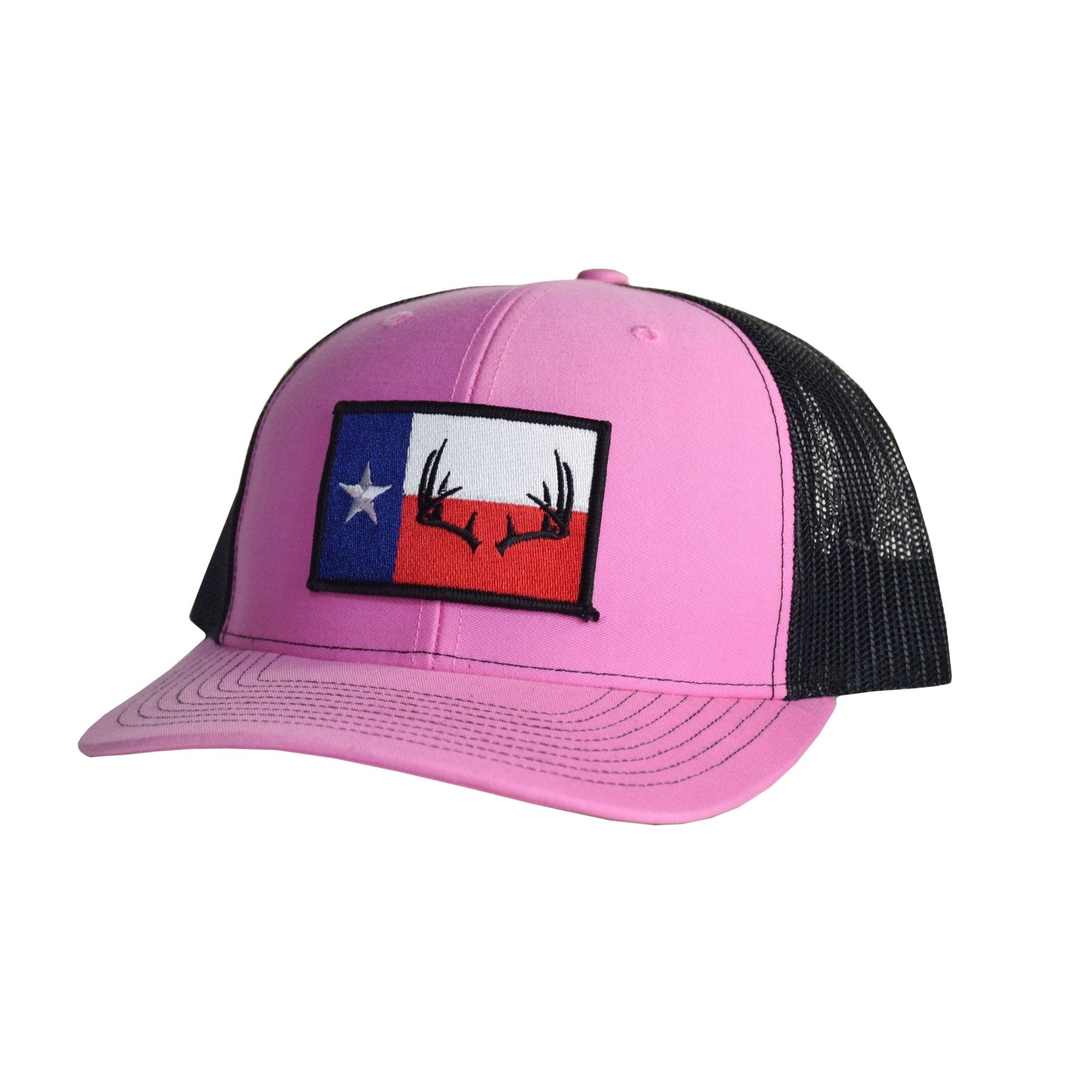 Texas Duck Hunter Snapback - Pink / Black Mesh - Headwear