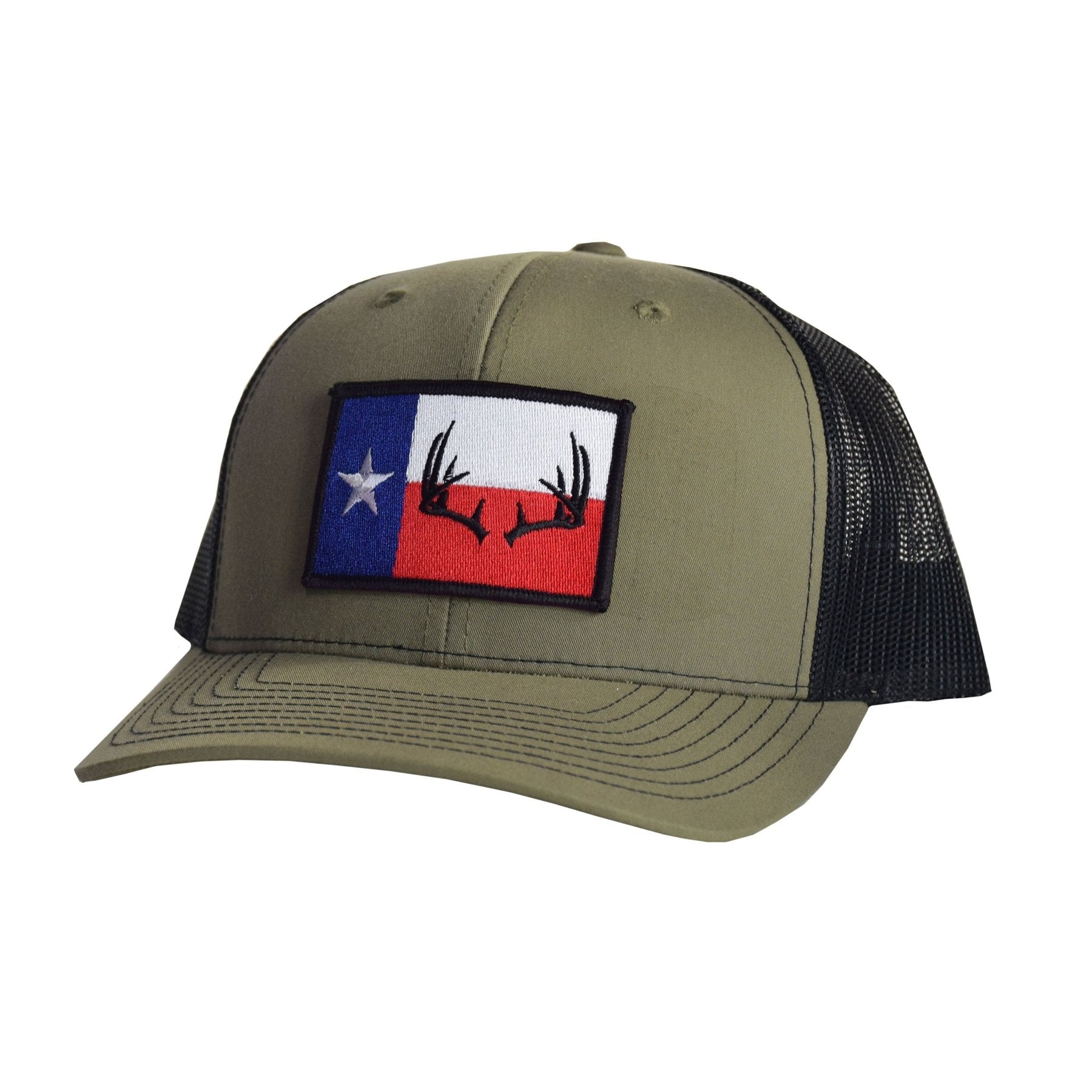 Texas Duck Hunter Snapback - OD Green / Black Mesh - Headwear