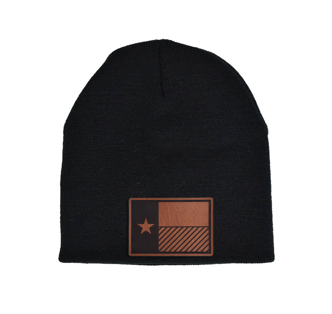 Texas Flag Diagonal Beanie - OSFA - Beanie