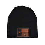 Texas Flag Diagonal Beanie - OSFA - Beanie