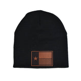 Texas Flag Diagonal Beanie - OSFA - Beanie