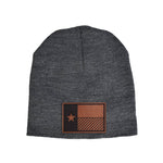 Texas Flag Diagonal Beanie - OSFA - Beanie