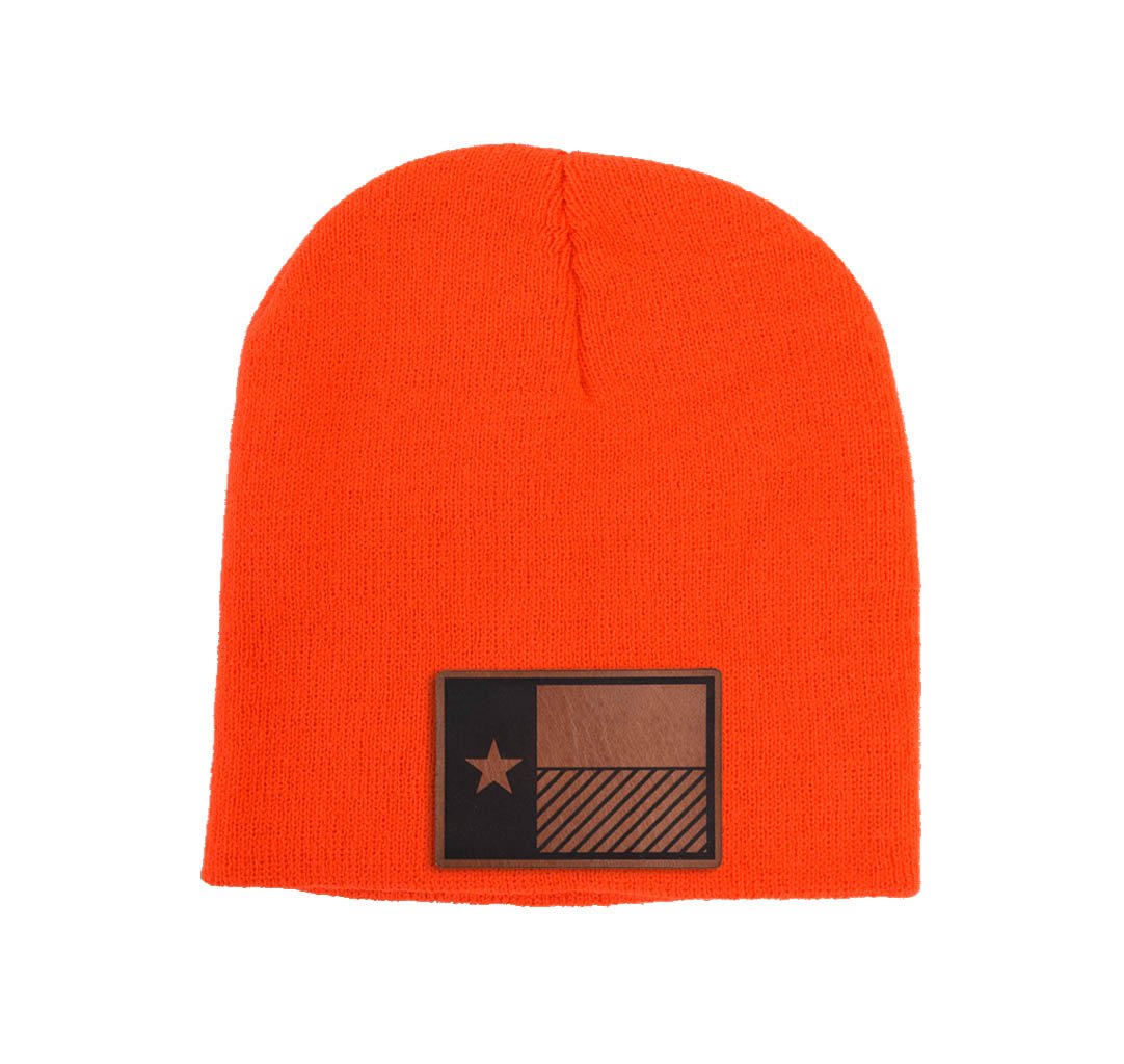 Texas Flag Diagonal Beanie - OSFA - Beanie