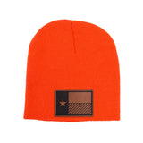 Texas Flag Diagonal Beanie - OSFA - Beanie