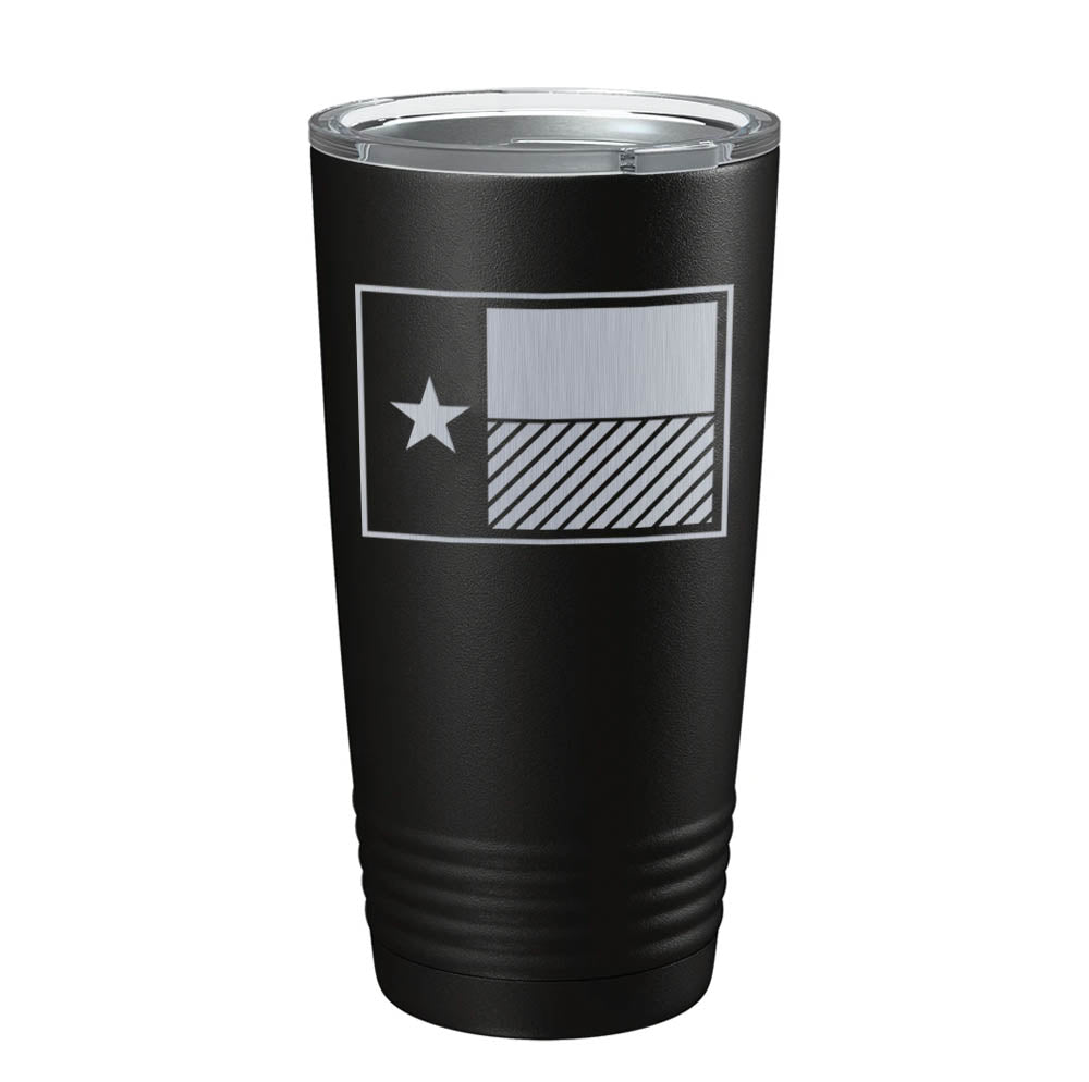 Texas Flag Diagonal Style Tumbler - 20oz - Tumbler