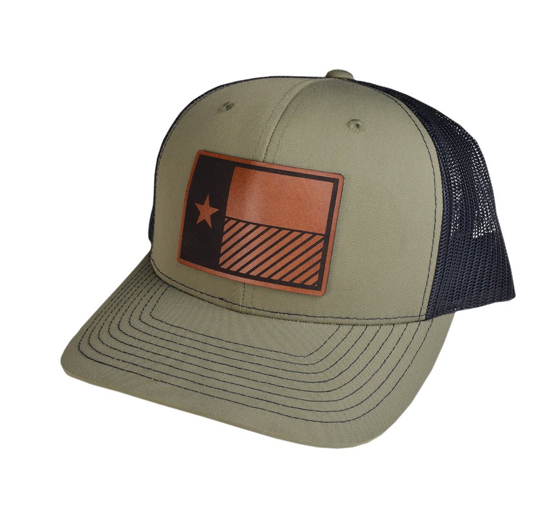 Texas Flag SnapBack Diagonal Pattern - OSFA - Headwear