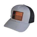 Texas Flag SnapBack Honeycomb Pattern - OSFA - Headwear