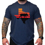 Texas Hog Sunset - Small - Shirt