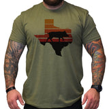 Texas Hog Sunset - Small - Shirt