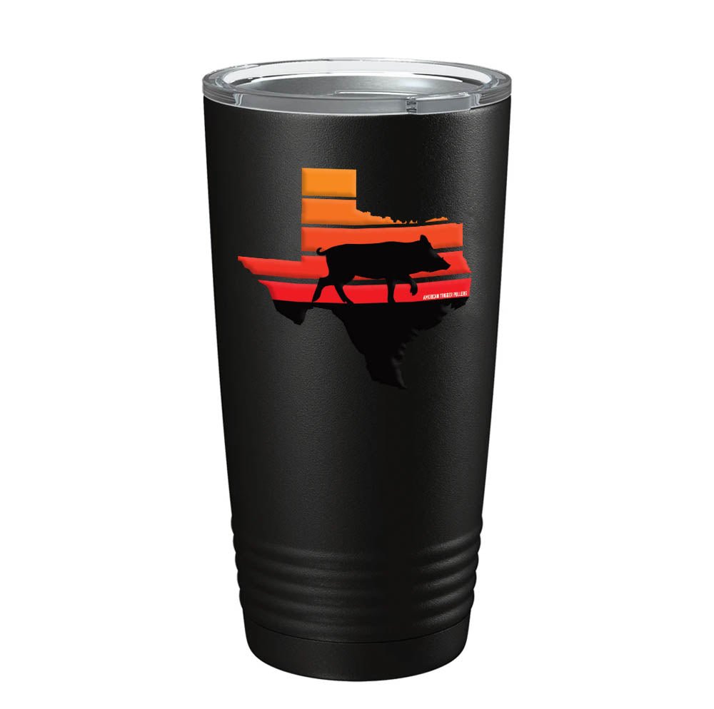 Texas Hog Sunset Tumbler - 20oz - Tumbler