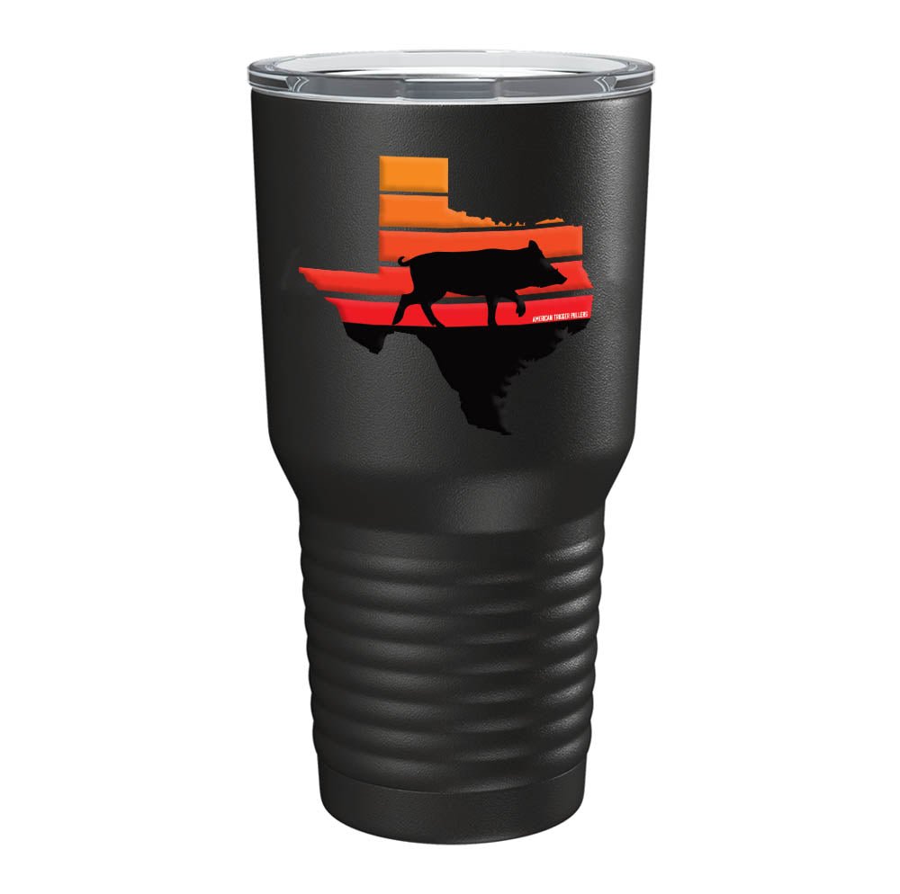 Texas Hog Sunset Tumbler - 30oz - Tumbler