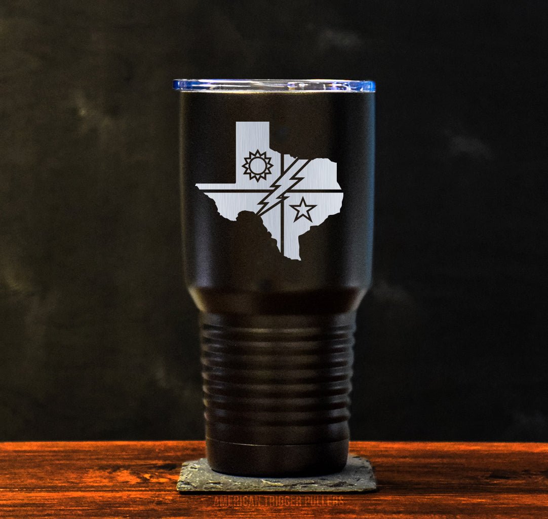 Texas Ranger Tumbler - 30oz - Tumbler