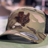 Texas Rangers SO Leather Patch Snapback - OSFA - Private Private Headwear