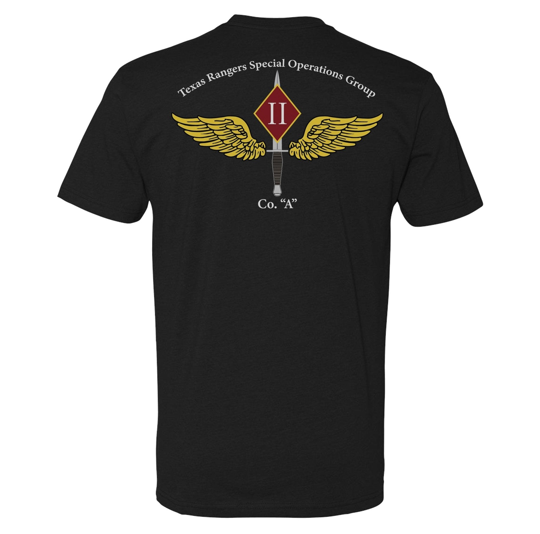 Texas Rangers SOG Co A Wings Tee - Small - Private Shirt