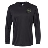 Texas SOG Team 2 SWAT Medics Performance Hooded Long Sleeve - Small - Private Performance Long Sleeve