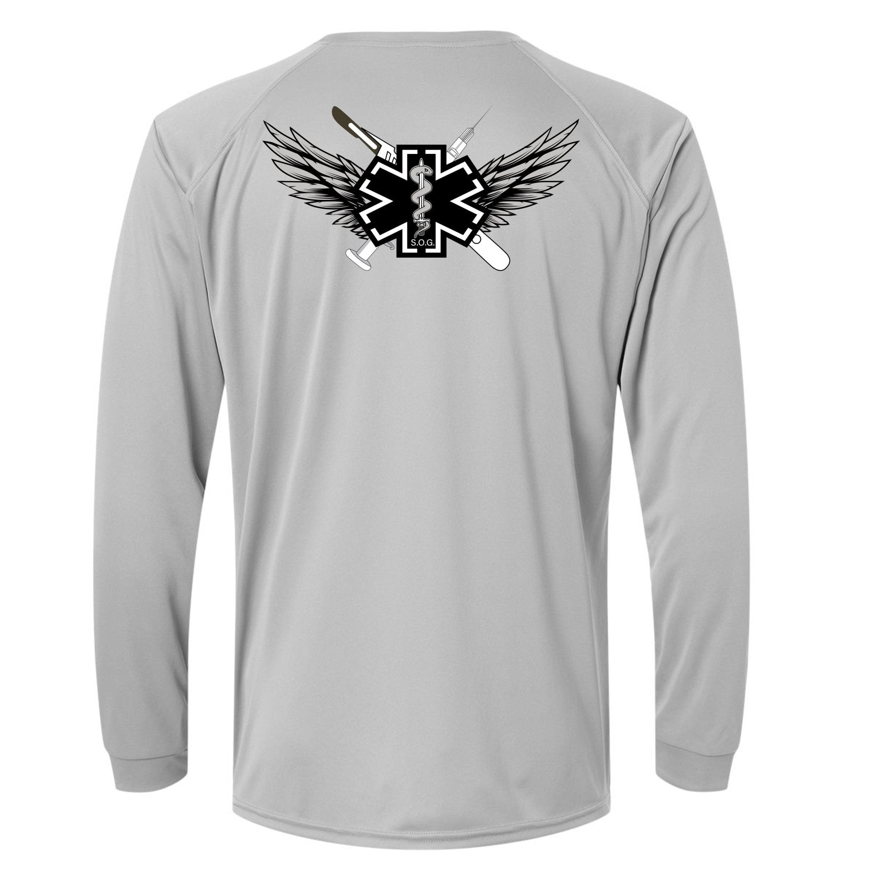 Texas SOG Team 2 SWAT Medics Performance Long Sleeve - Small - Private Performance Long Sleeve