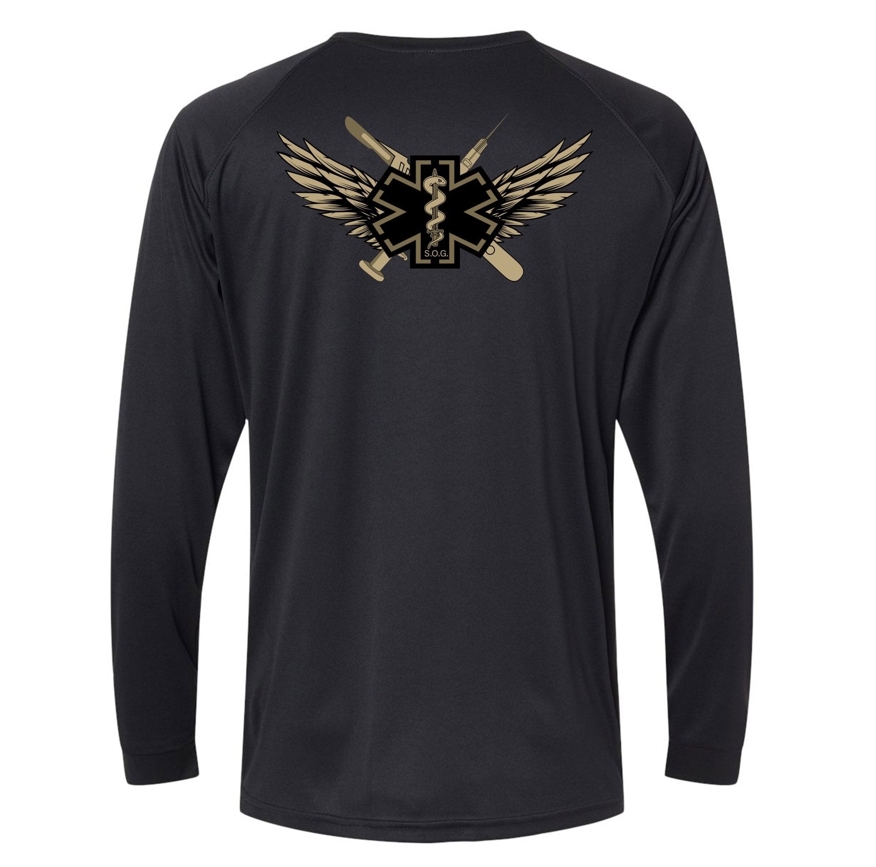 Texas SOG Team 2 SWAT Medics Performance Long Sleeve - Small - Private Performance Long Sleeve