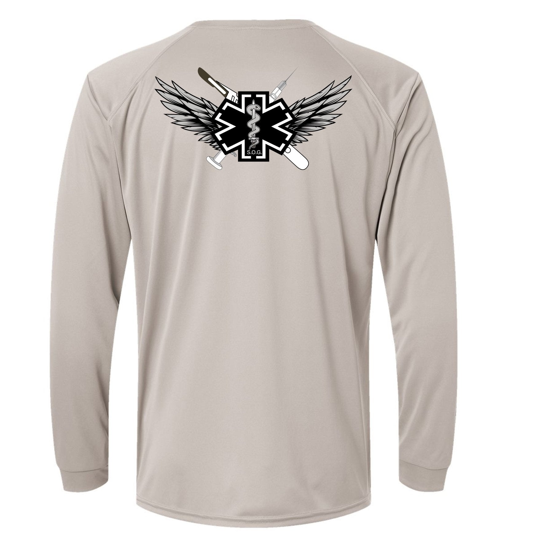 Texas SOG Team 2 SWAT Medics Performance Long Sleeve - Small - Private Performance Long Sleeve