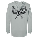 Texas SWAT Wings Hooded Performance Long Sleeve - Small - Private Private Performance Wear