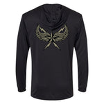 Texas SWAT Wings Hooded Performance Long Sleeve - Small - Private Private Performance Wear