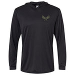 Texas SWAT Wings Hooded Performance Long Sleeve - Small - Private Private Performance Wear