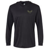 Texas SWAT Wings Hooded Performance Long Sleeve - Small - Private Private Performance Wear