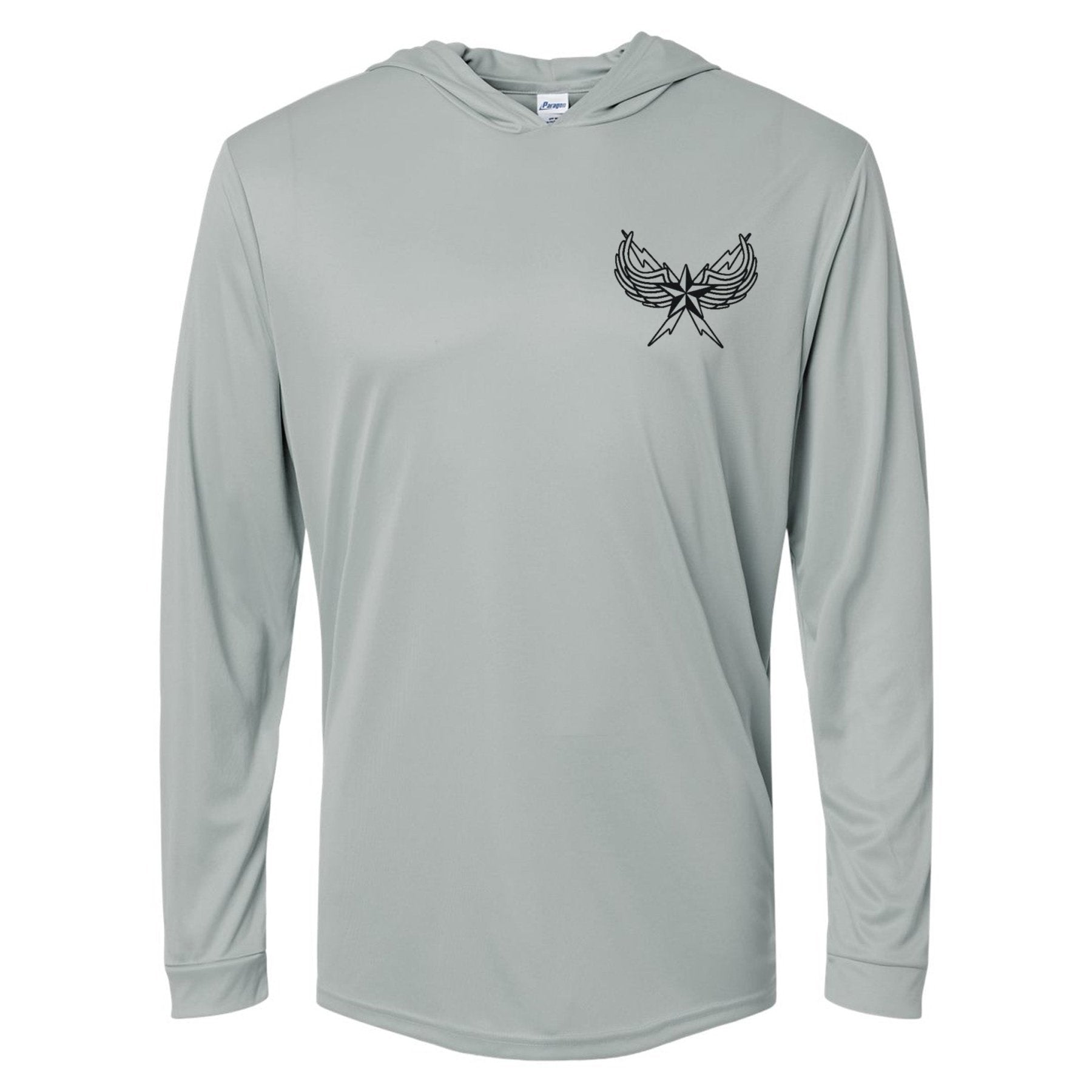 Texas SWAT Wings Hooded Performance Long Sleeve - Small - Private Private Performance Wear