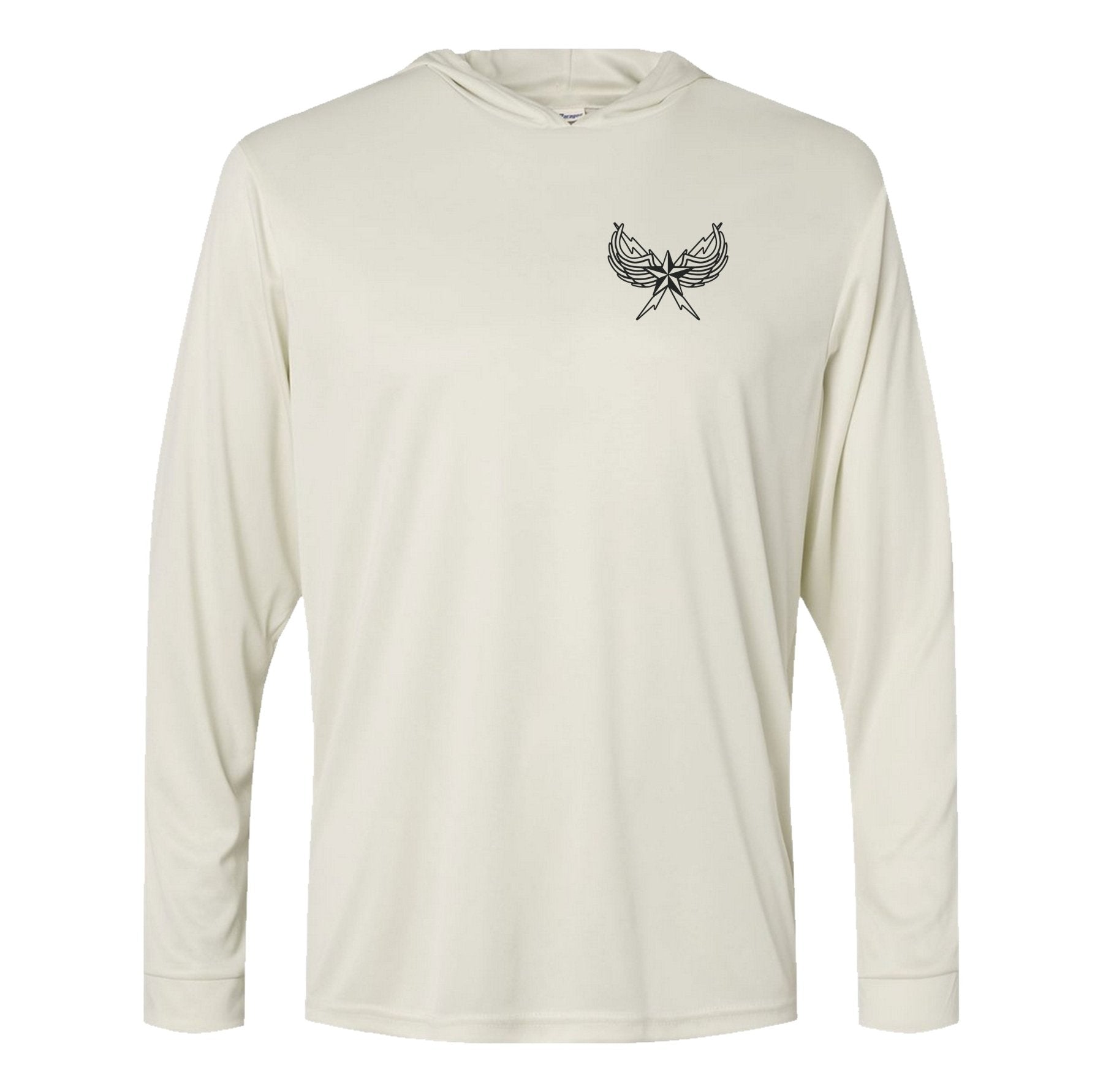 Texas SWAT Wings Hooded Performance Long Sleeve - Small - Private Private Performance Wear