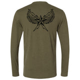 Texas SWAT Wings Long Sleeve - Small - Private Long Sleeve Shirt