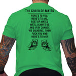 The Creed of Mates - Small - Shirt