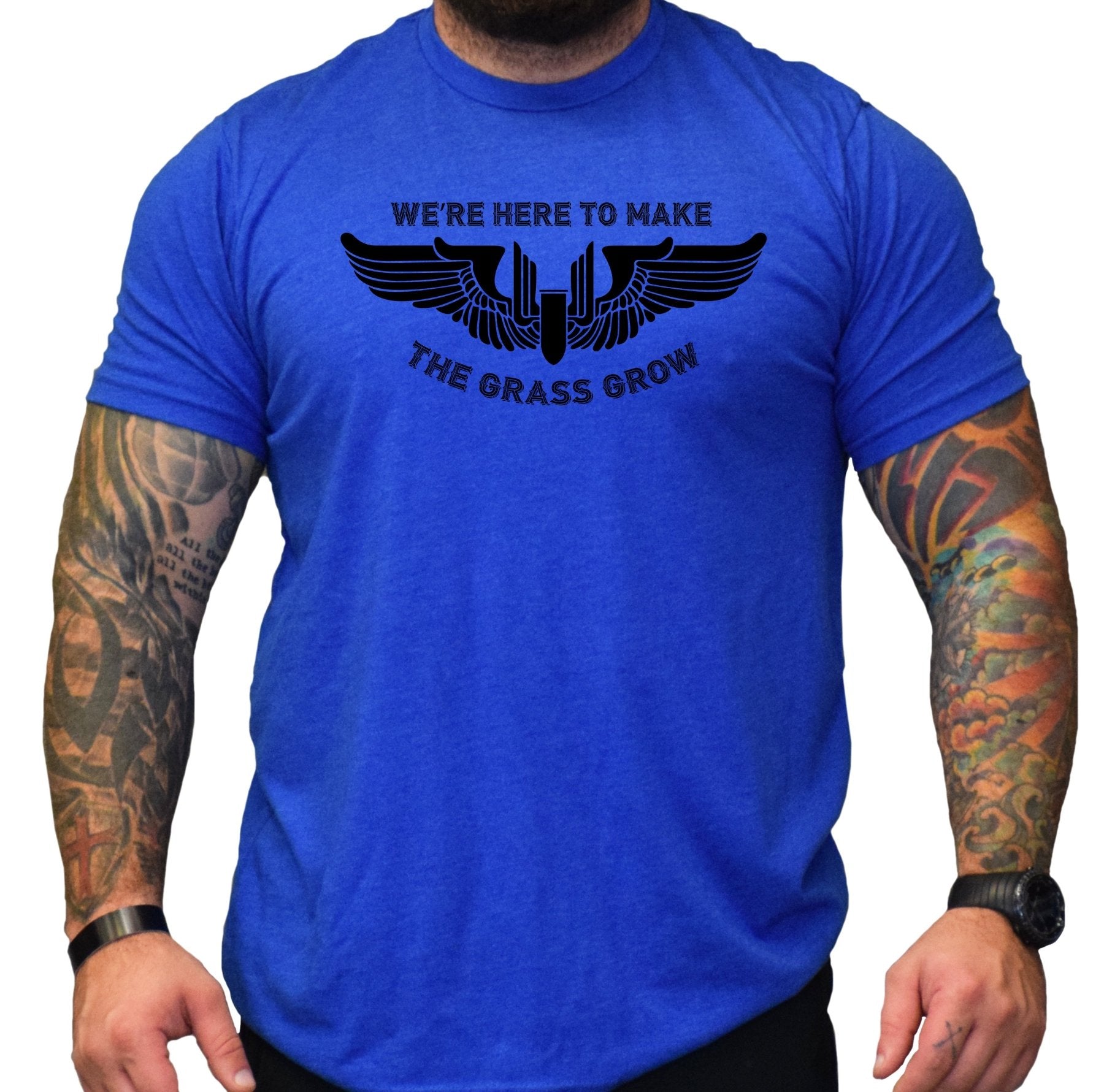 The Grass Grow Gunner Wings - Small - Shirt