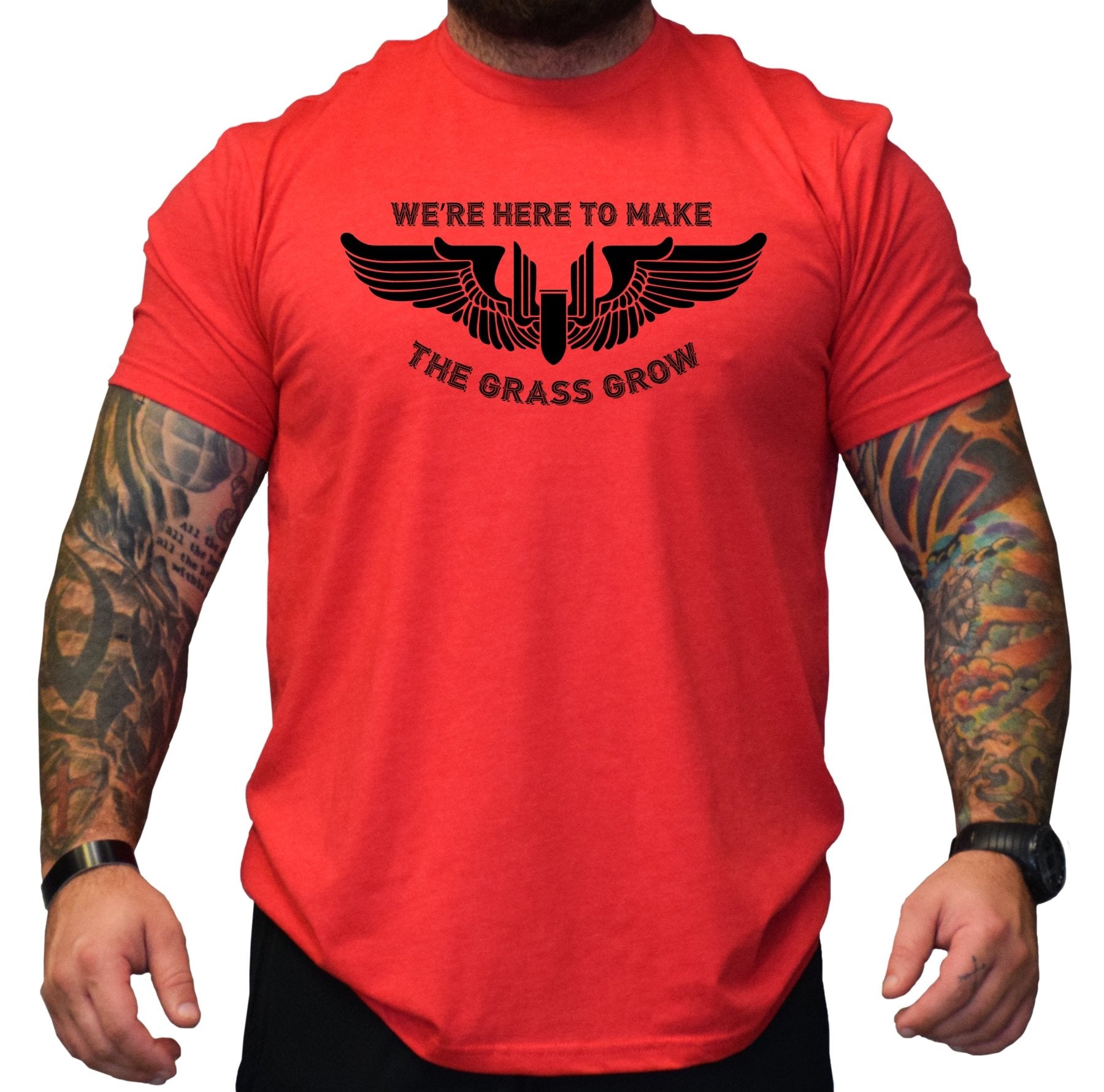 The Grass Grow Gunner Wings - Small - Shirt