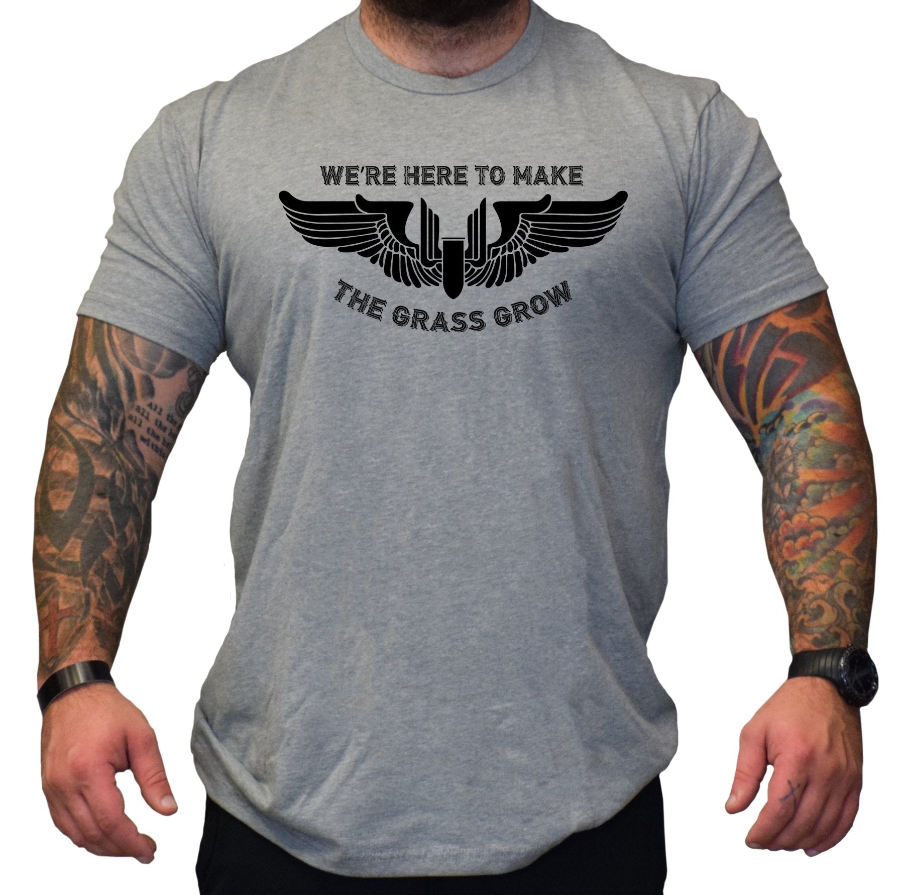 The Grass Grow Gunner Wings - Small - Shirt