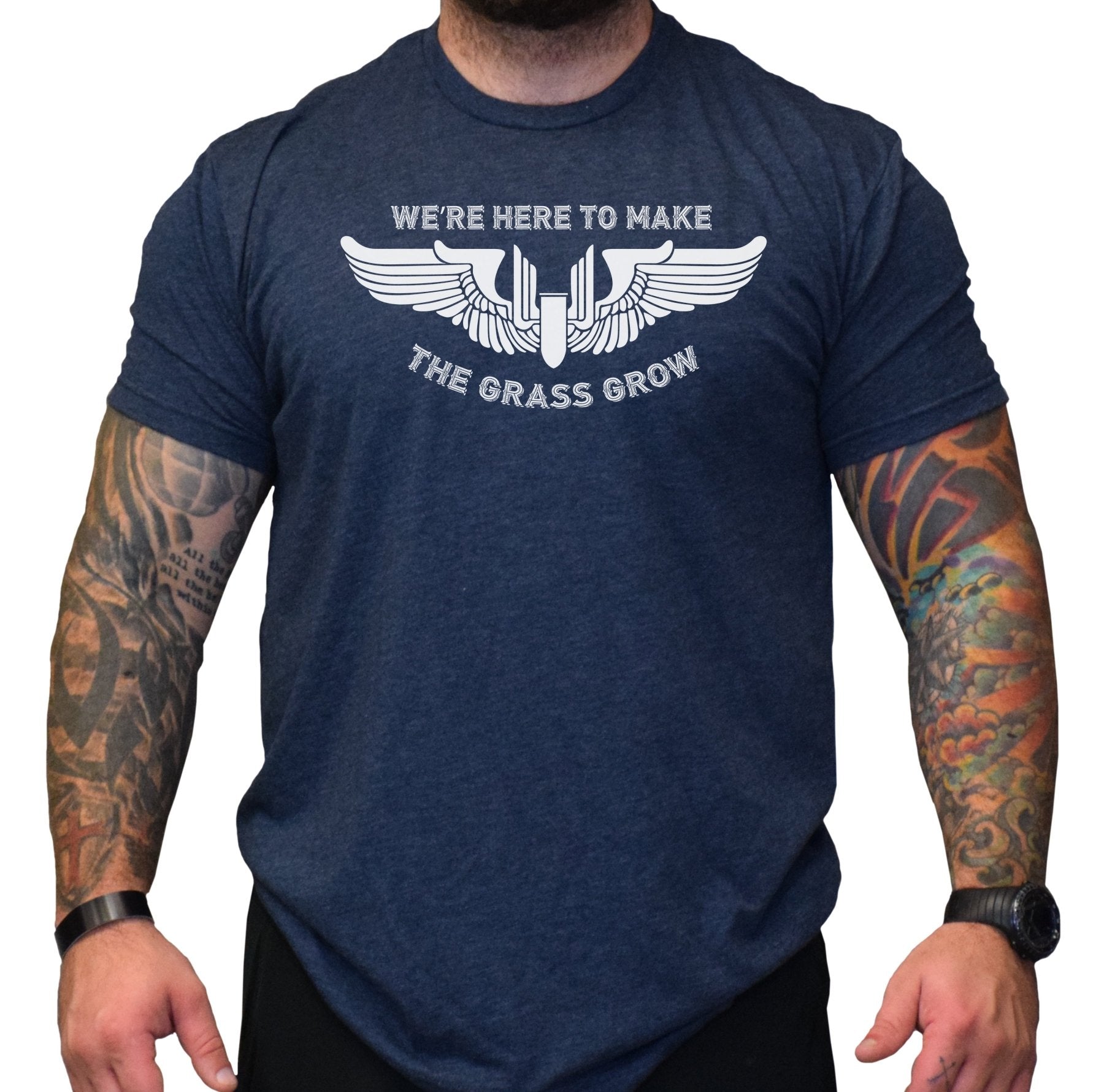 The Grass Grow Gunner Wings - Small - Shirt