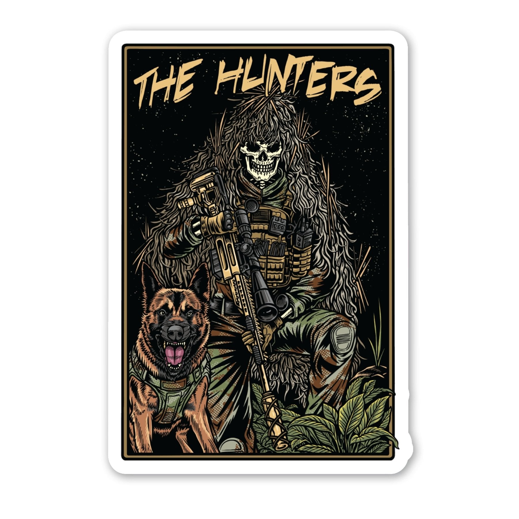 The Hunters Sticker - 4" - Sticker