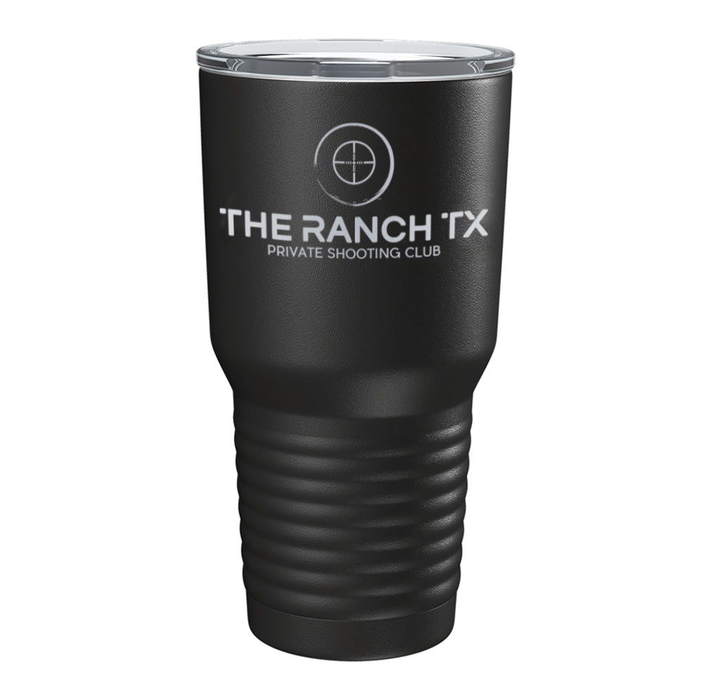 The Ranch TX Logo Laser Tumbler - 30oz - Private Tumbler