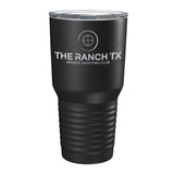 The Ranch TX Logo Laser Tumbler - 30oz - Private Tumbler