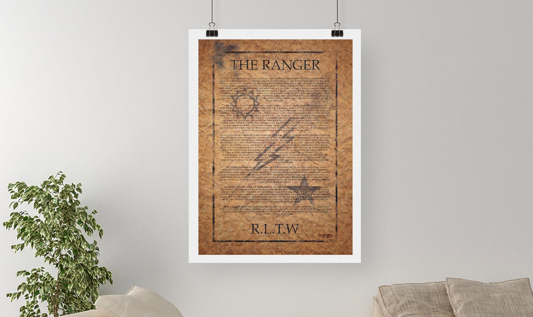 The Ranger Canvas - Loose Canvas - No Discount