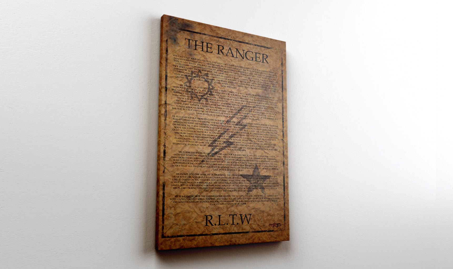 The Ranger Canvas - Loose Canvas - No Discount