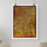 The Ranger Creed Canvas - Loose Canvas - Canvas