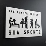 The Ranger Routine Canvas - Stretched Canvas - Canvas