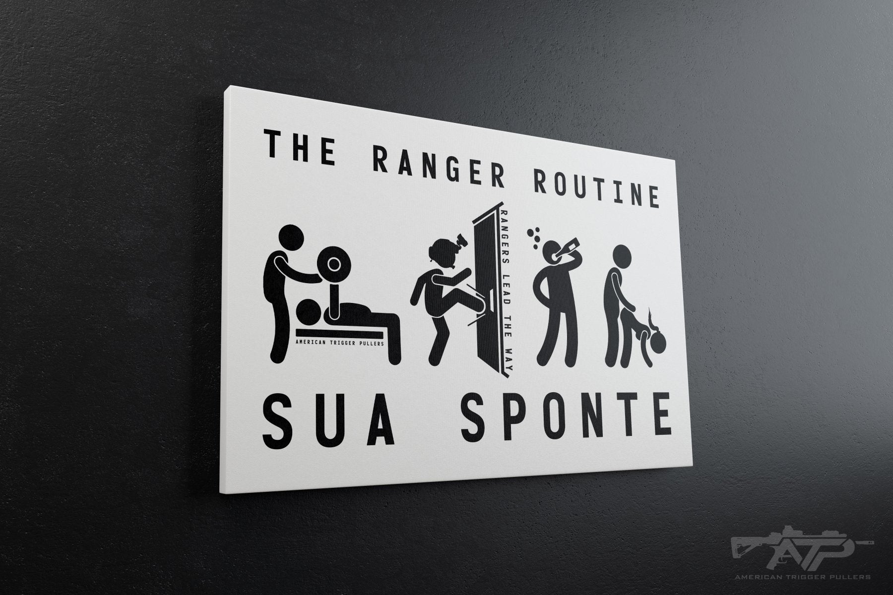 The Ranger Routine Canvas - Stretched Canvas - Canvas