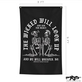 The Wicked Flag - B&W - 3' x 5' - Flag