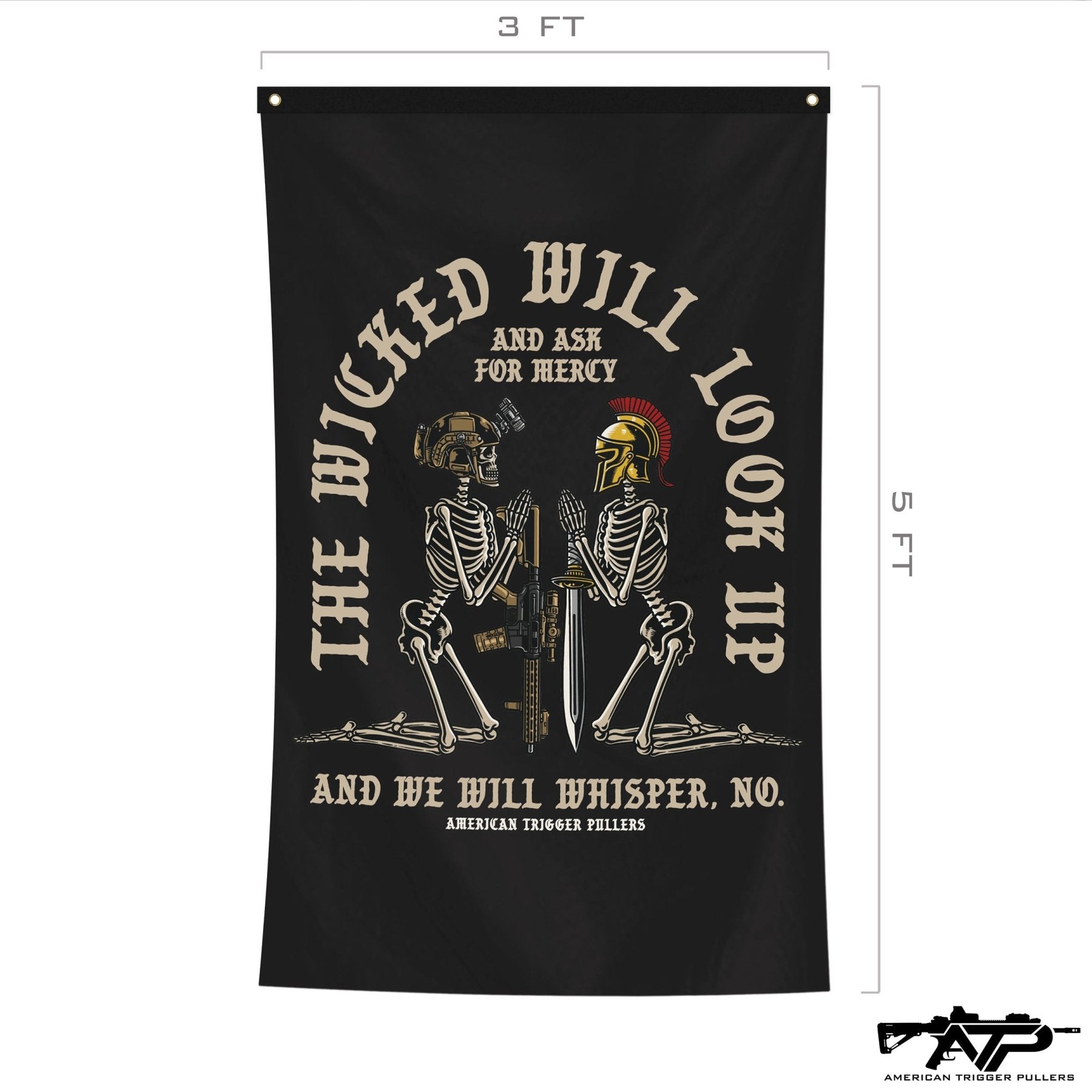 The Wicked Flag - COLOR - 3' x 5' - Flag